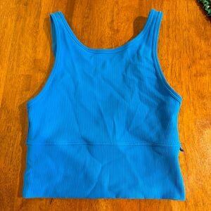 lululemon athletica power pivot crop tank top